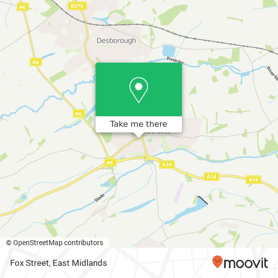 Fox Street map