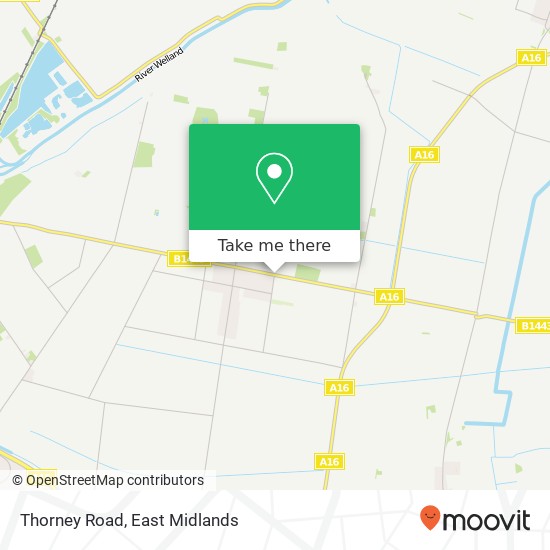 Thorney Road map