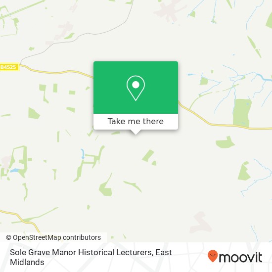 Sole Grave Manor Historical Lecturers map