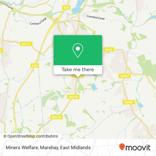 Miners Welfare, Marehay map