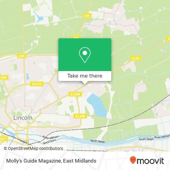 Molly's Guide Magazine map