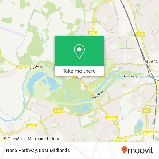 Nene Parkway map