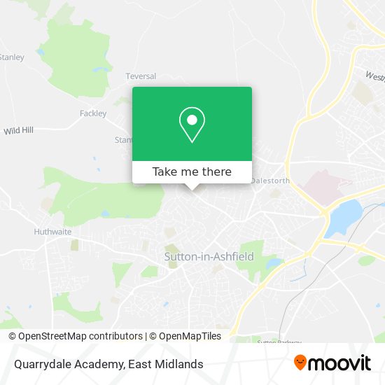 Quarrydale Academy map