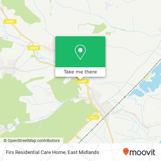 Firs Residential Care Home map
