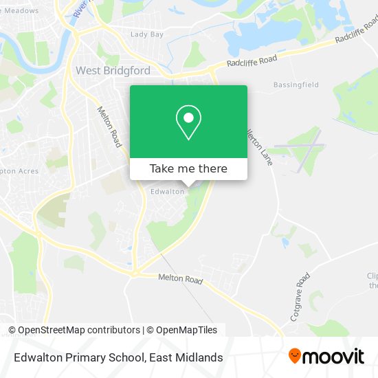 Edwalton Primary School map