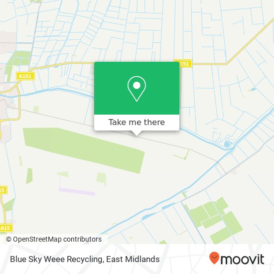 Blue Sky Weee Recycling map