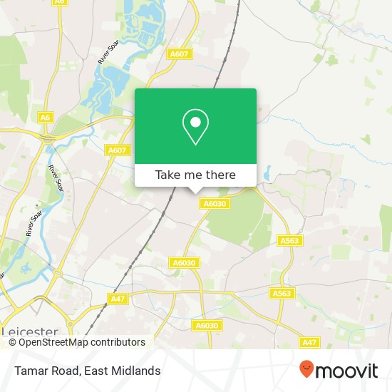 Tamar Road map