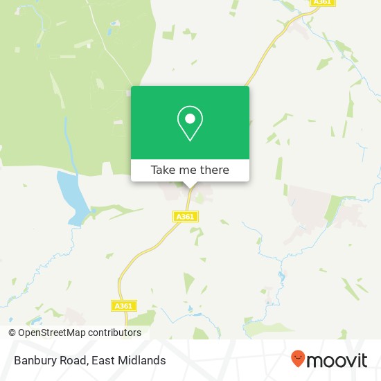 Banbury Road map