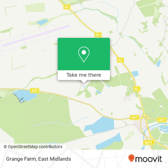 Grange Farm map