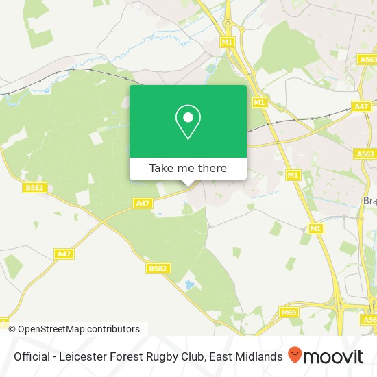 Official - Leicester Forest Rugby Club map