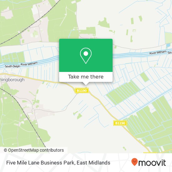 Five Mile Lane Business Park map