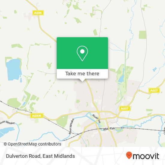 Dulverton Road map