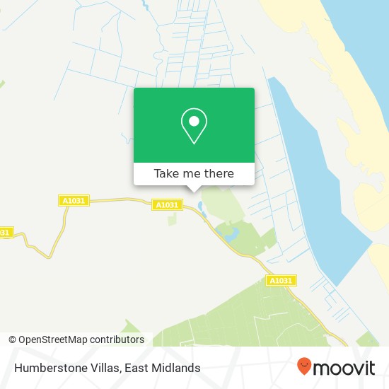 Humberstone Villas map