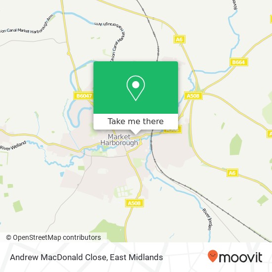 Andrew MacDonald Close map