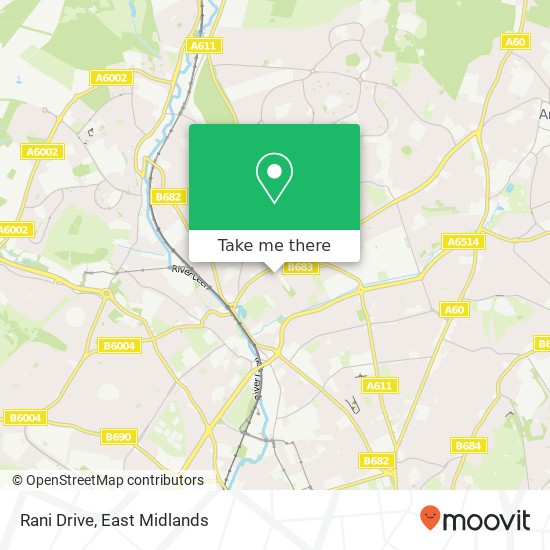 Rani Drive map