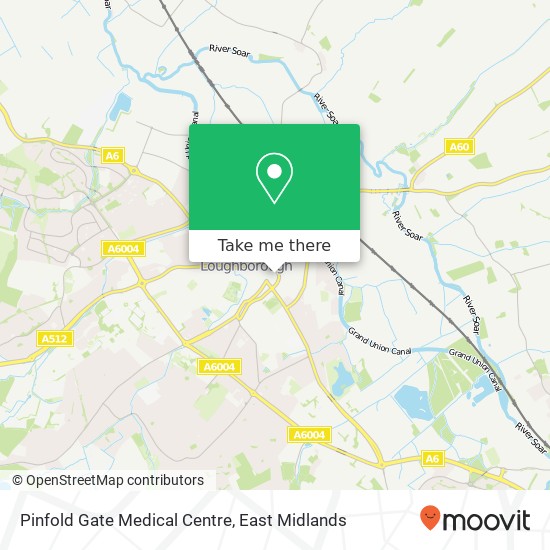 Pinfold Gate Medical Centre map