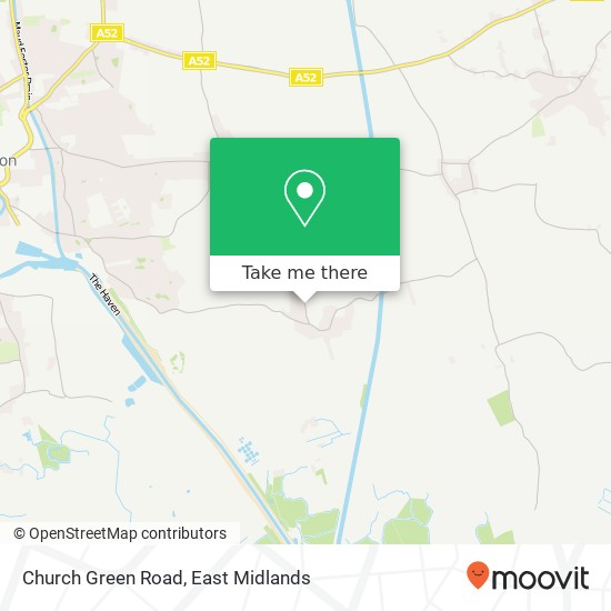 Church Green Road map