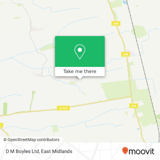 D M Boyles Ltd map