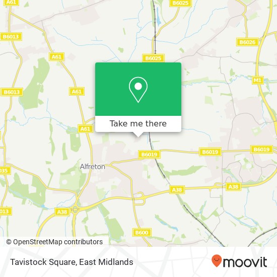 Tavistock Square map