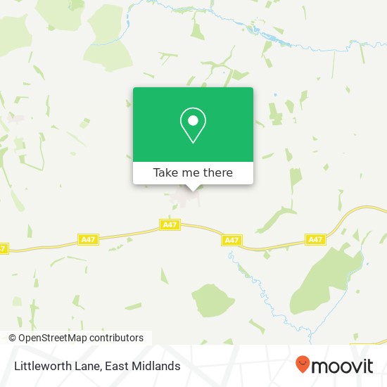 Littleworth Lane map