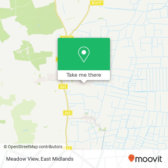 Meadow View map