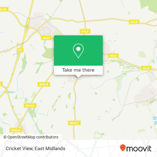 Cricket View map