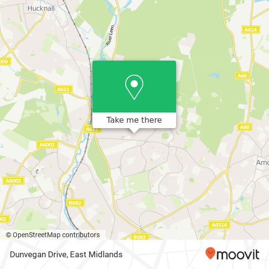 Dunvegan Drive map