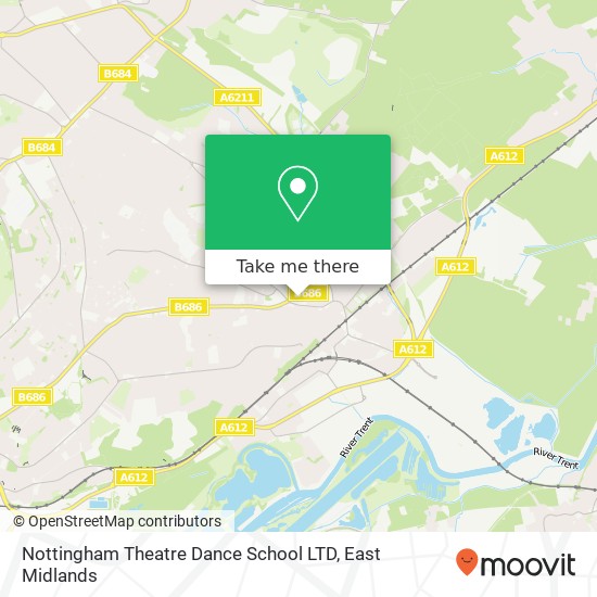 Nottingham Theatre Dance School LTD map
