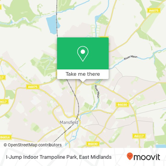 I-Jump Indoor Trampoline Park map