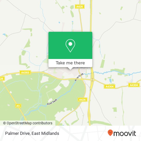 Palmer Drive map