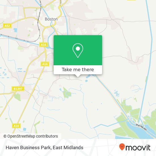 Haven Business Park map