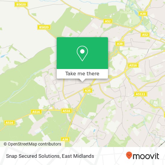 Snap Secured Solutions map