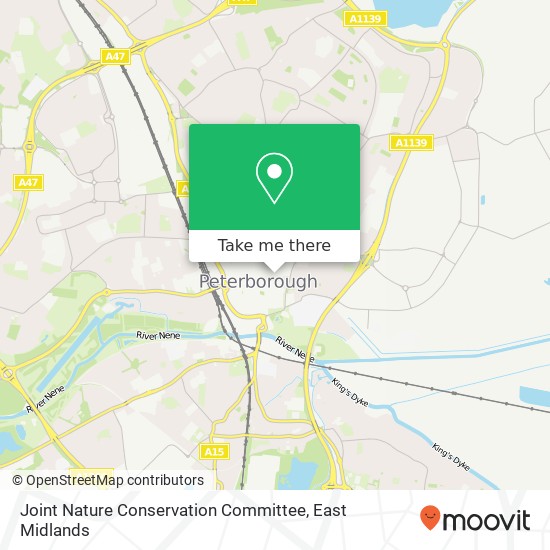 Joint Nature Conservation Committee map