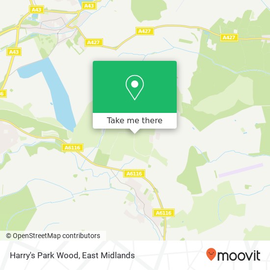 Harry's Park Wood map