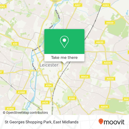 St Georges Shopping Park map