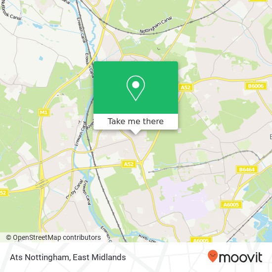 Ats Nottingham map