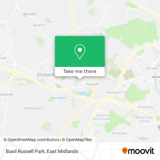 Basil Russell Park map