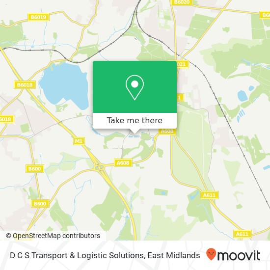 D C S Transport & Logistic Solutions map