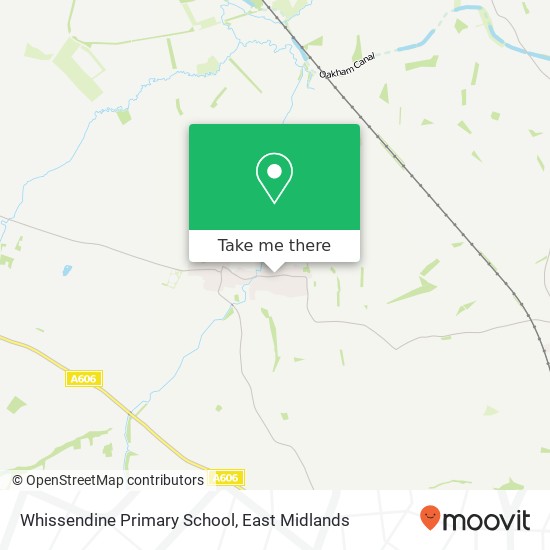 Whissendine Primary School map