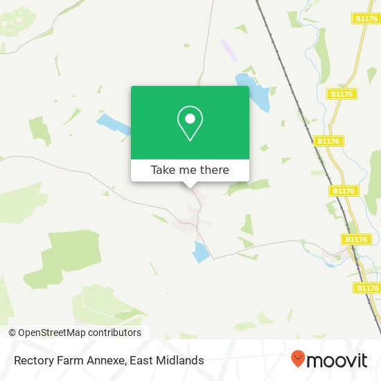 Rectory Farm Annexe map