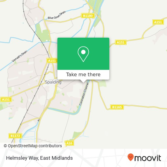 Helmsley Way map