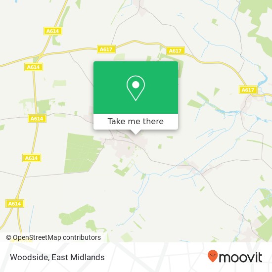Woodside map