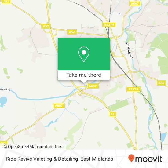 Ride Revive Valeting & Detailing map