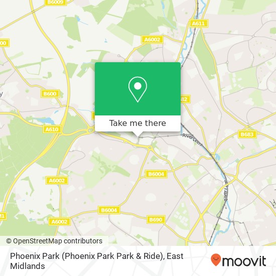 Phoenix Park (Phoenix Park Park & Ride) map