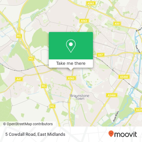 5 Cowdall Road map