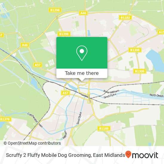 Scruffy 2 Fluffy Mobile Dog Grooming map