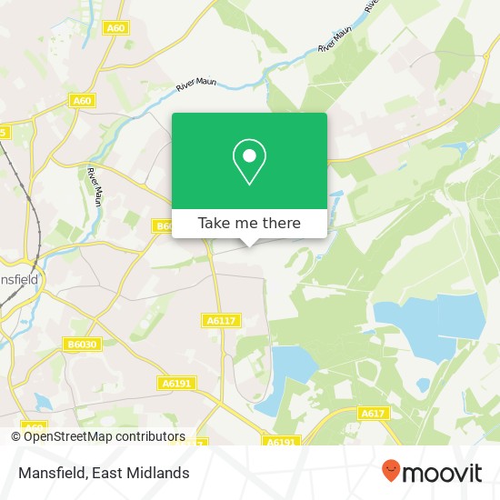 Mansfield map