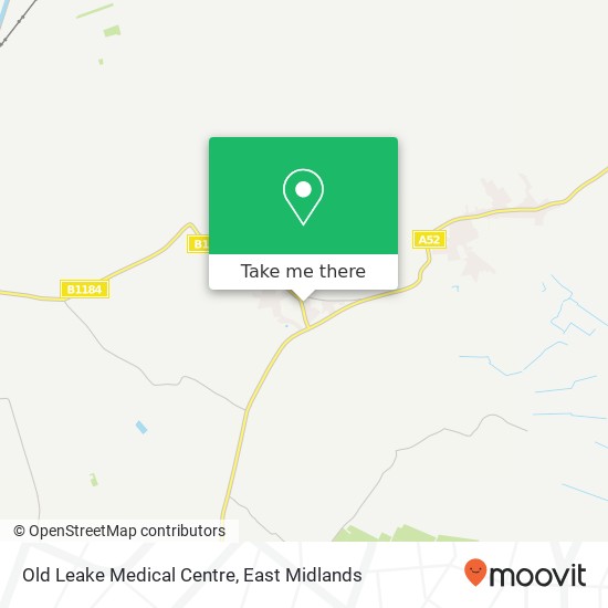Old Leake Medical Centre map