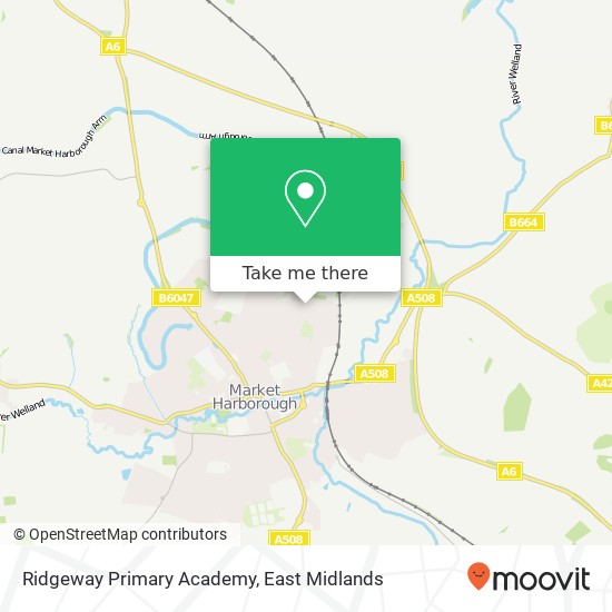 Ridgeway Primary Academy map