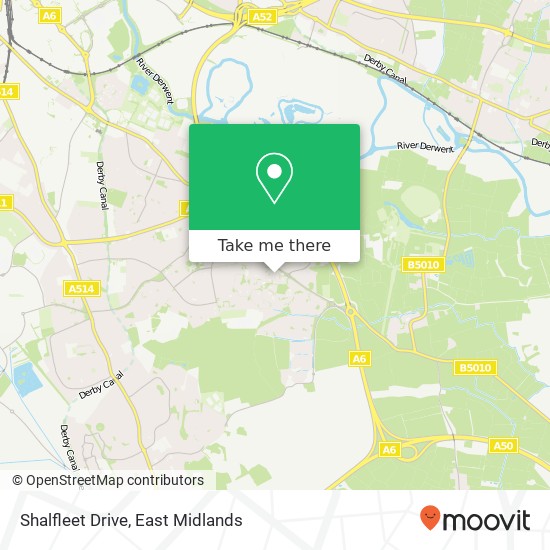 Shalfleet Drive map